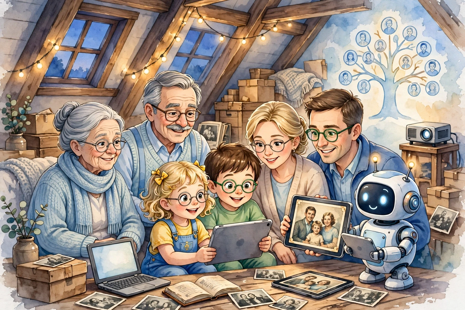 The Attic That Remembers — FINALE with Grandparents
