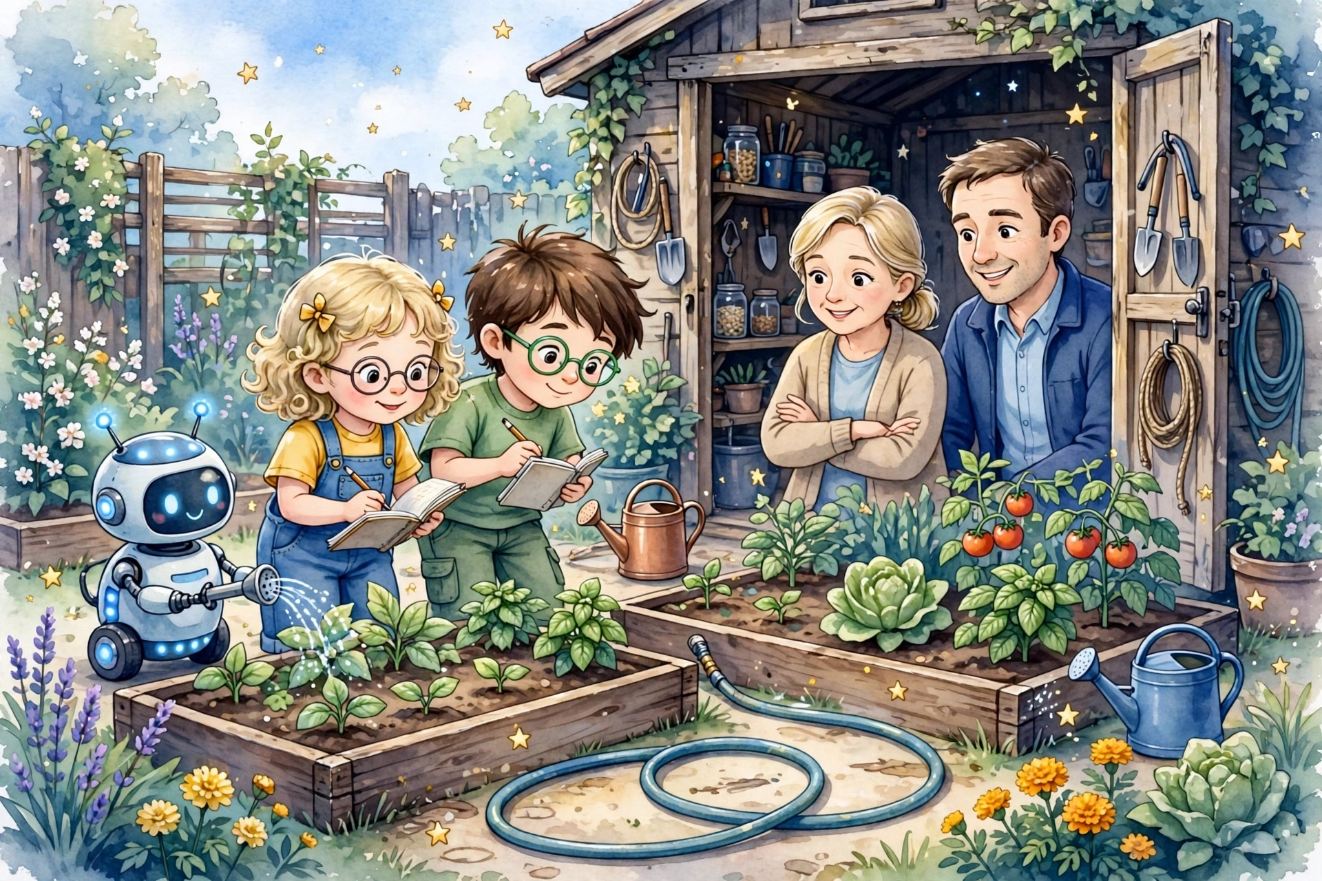 The Garden That Learns to Grow