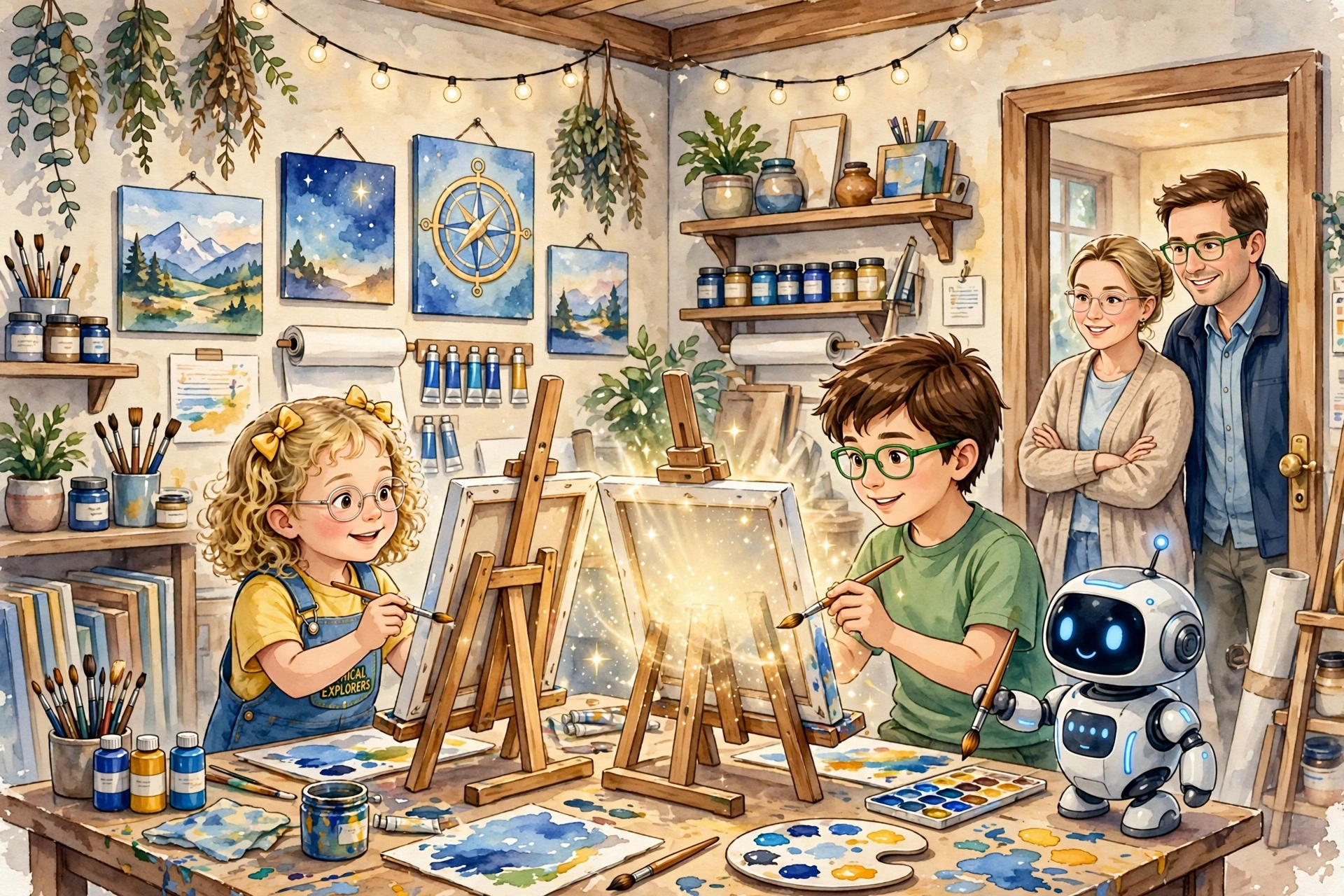 The Art Studio That Dreams
